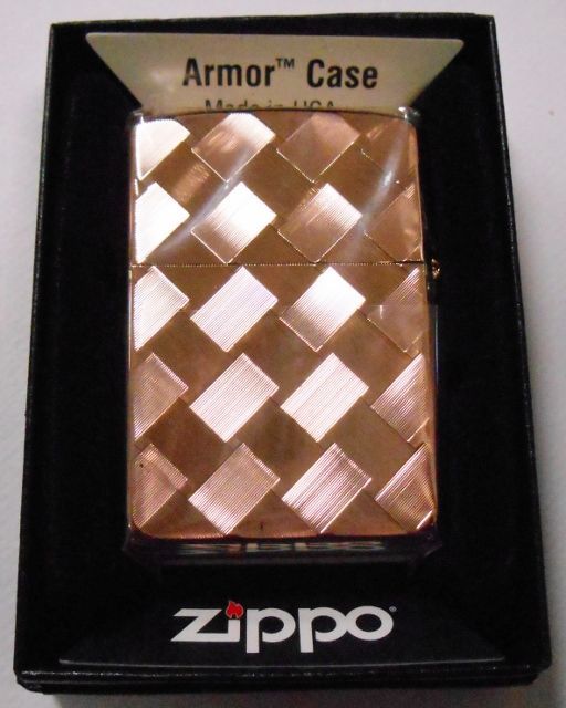 画像: ☆豪華！アーマー　シャインパターン  両面深彫り　ローズピンク  ２０１３年 ＺＩＰＰＯ！新品