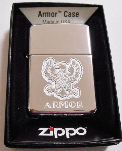 画像: ☆米国ZIPPO社 Armor Proto Type 深彫 ２００３年３月製 アーマー USA ZIPPO！未使用品