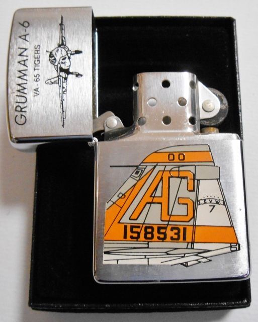 画像: 米軍！GRUMMAN　A-６　１９９３年 VA-６５ TIGERS  ZIPPO！新品