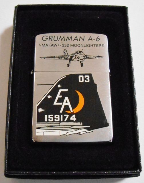 画像1: 米軍！GRUMMAN　A-６　１９９３年 VMA-３３２ MOONLIGHTERS  ZIPPO！新品