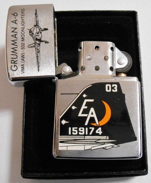 画像: 米軍！GRUMMAN　A-６　１９９３年 VMA-３３２ MOONLIGHTERS  ZIPPO！新品