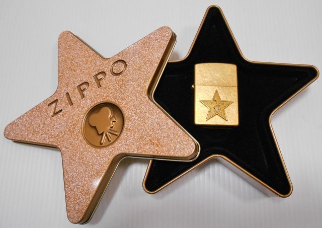 ☆豪華！２００１ Hollywood's Leading Light 星缶入り 世界限定 ZIPPO ...