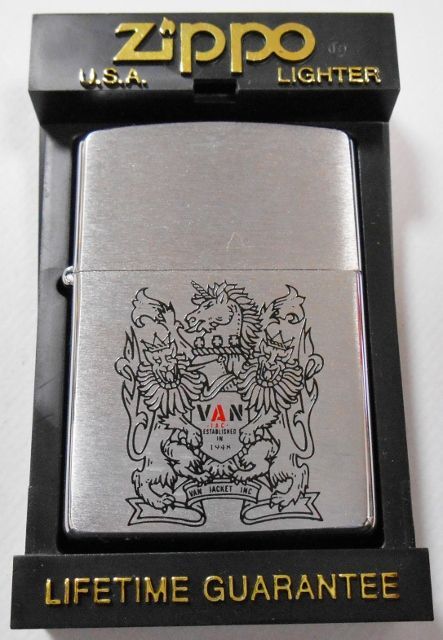 ☆VAN JACKET！１９９６年 向獅子エンブレム ＃２００ ZIPPO！新品