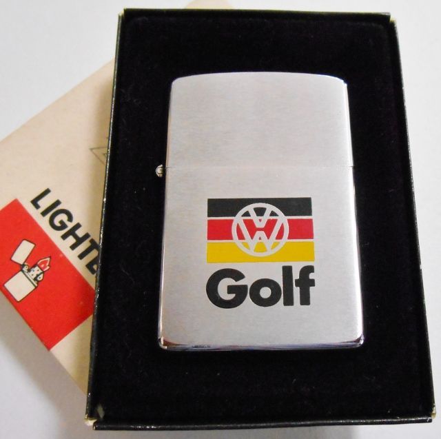 ☆１９８１年 VW Volkswagen GOLF ゴルフ！ドイツ国旗 VINTAGE ZIPPO