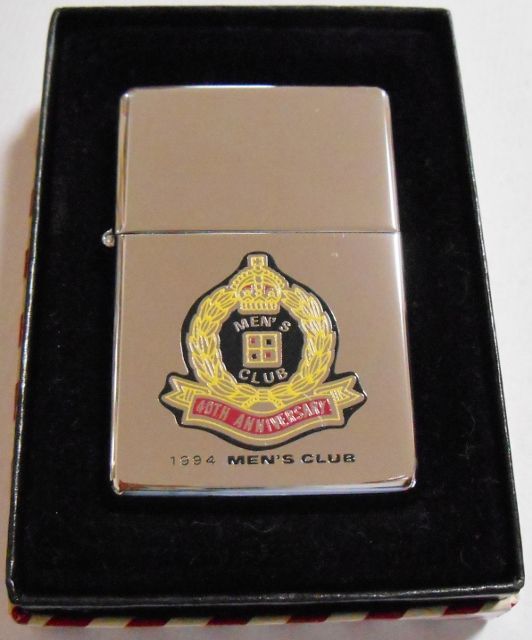 画像1: MEN'S CLUB！メンズクラブ 創刊４０周年記念 １９９４年 １９３７モデル ZIPPO！新品