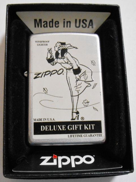 画像: ☆Windy！人気のウィンディ 米国ZIPPO社 サテンクローム ２０１３年 ZIPPO！新品その２。