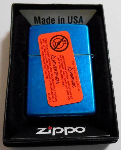 画像: ☆Windy！人気のウィンディ 米国ZIPPO社 ブルー  ２０１４年 ZIPPO！新品