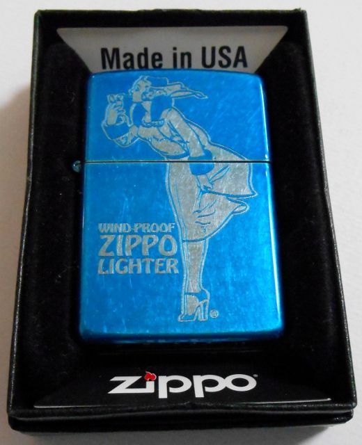 画像1: ☆Windy！人気のウィンディ 米国ZIPPO社 ブルー  ２０１４年 ZIPPO！新品