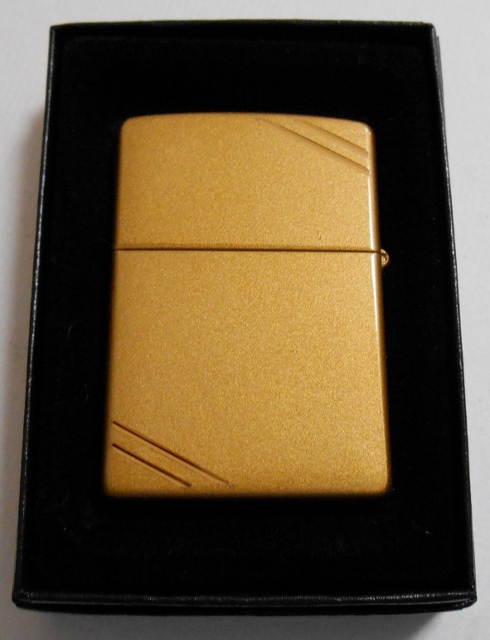 画像: ☆全面 ゴールド！カラフル＆シンプル！両面ダイアゴナルライン ２００７年 ZIPPO！新品