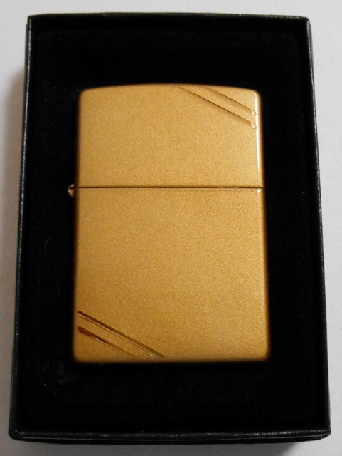 画像: ☆全面 ゴールド！カラフル＆シンプル！両面ダイアゴナルライン ２００７年 ZIPPO！新品