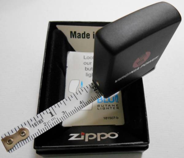 画像: １９９０年代 ZIPPO社 テープメジャー（金尺）！企業モノ 新品B