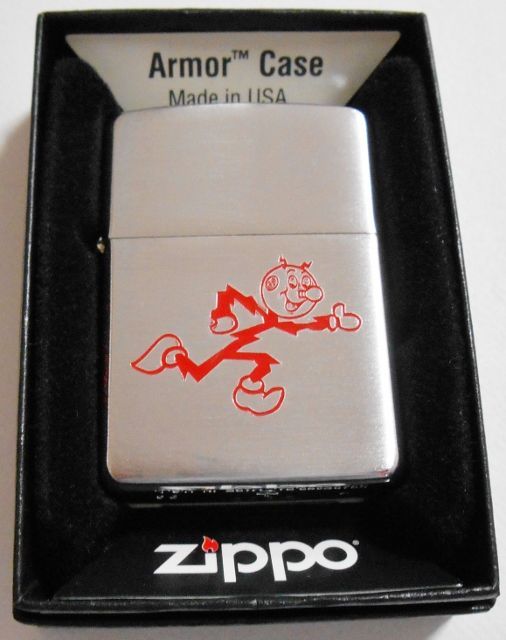 画像: 限定１５０個！レディ・キロワット！REDDY KILOWATT ARMOR ZIPPO！新品B