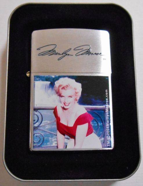 画像: ☆マリリン・モンロー！Marllyn monroe ２００４年 Stars of Hollywood Zippo！新品