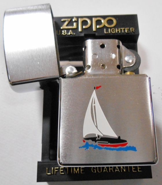 画像: ☆スポーツシリーズ！復刻版　１９９８年製　ヨット　ZIPPO！新品