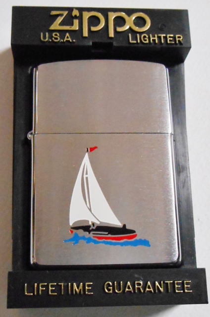 画像: ☆スポーツシリーズ！復刻版　１９９８年製　ヨット　ZIPPO！新品