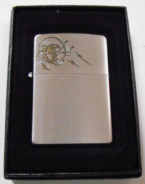 画像: ☆雷神！人気の・・雷神 ワンポイント ２００３年 ＃２００ ZIPPO！新品