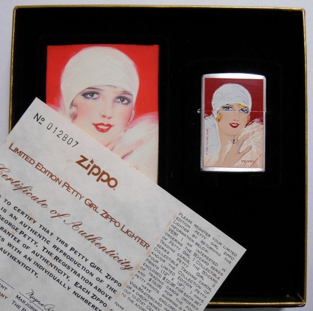 THE PETTY GIRL！ＵＳＡ限定 １９９６年 シリーズI ZIPPO！新品A