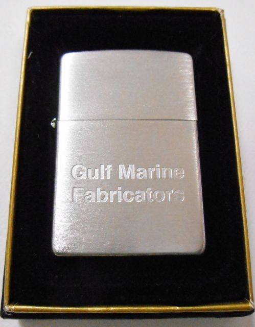 画像1: ★GULF！ガルフ石油！Gulf Marine Fabricators ２００２年 ZIPPO！新品