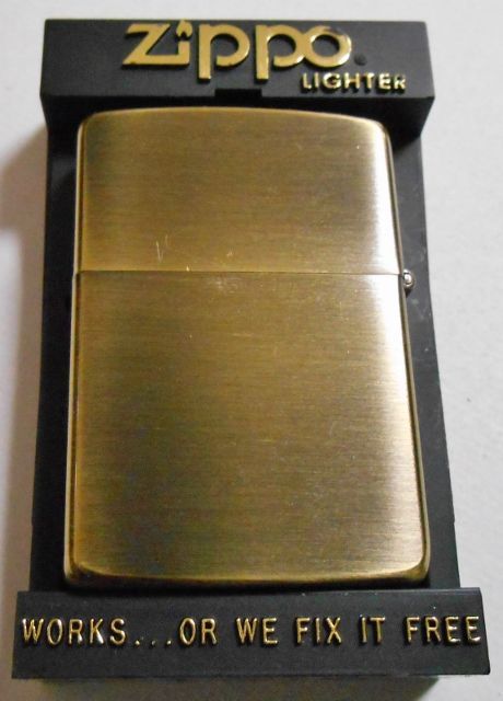 画像: １９８７年３月 ＡＮＴＩＱＵＥ CHARM ＳＥＲＩＥＳ HORN 真鍮古美 ZIPPO！新品