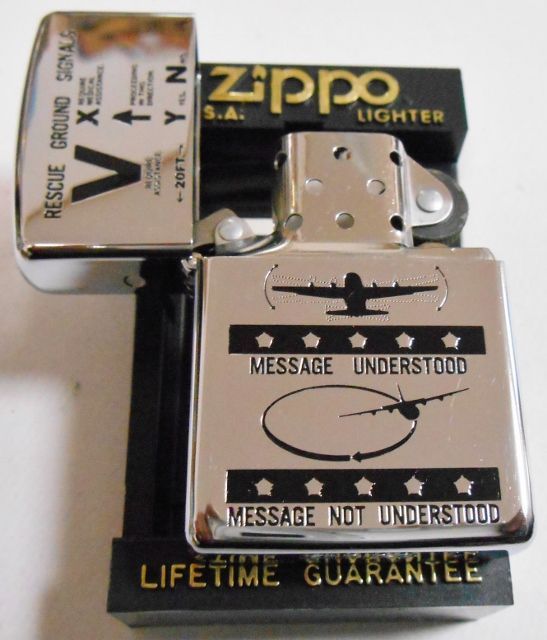 画像: ☆ALPHA！フライトジャケットのアルファ １９９４年３月 サバイバル ZIPPO！新品