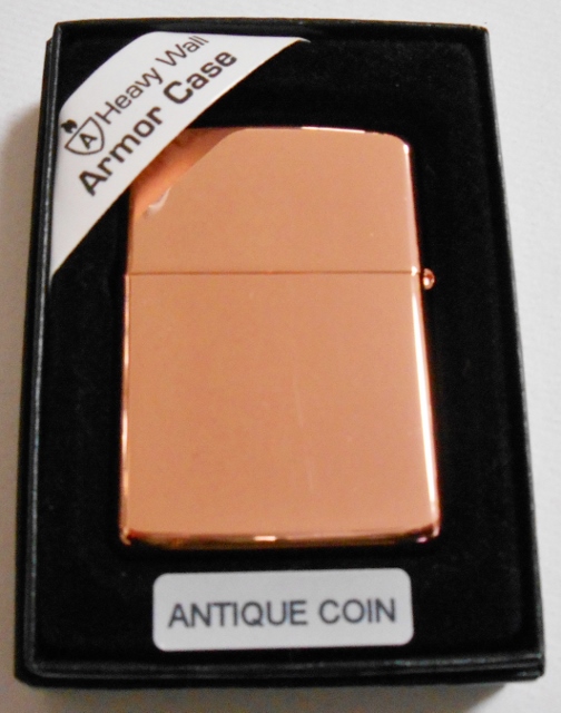 画像: ☆豪華！銅加工！Copper ANTIQUE COIN Armor ２００７年 ZIPPO！新品