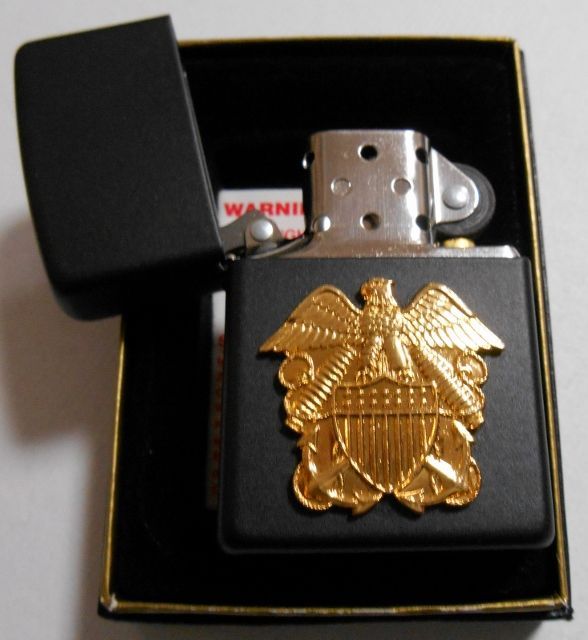 画像: ★米軍ネイビー！２０００年 海軍 NAVY BLACK ZIPPO！新品