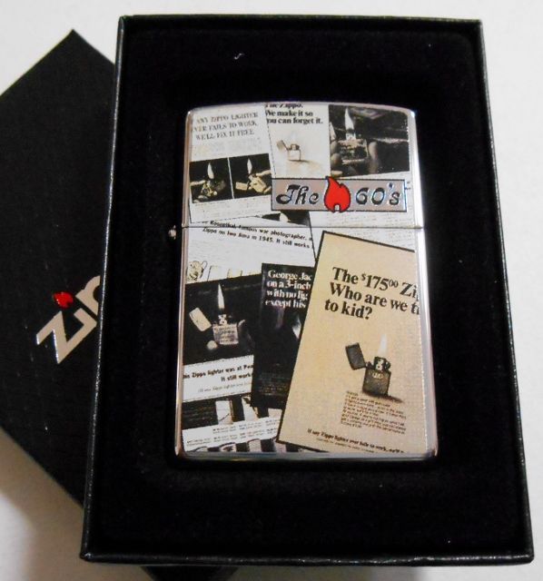 画像: ★１９６０年代 オールド広告デザイン！２００７年 チョイス・コレクション ZIPPO！新品