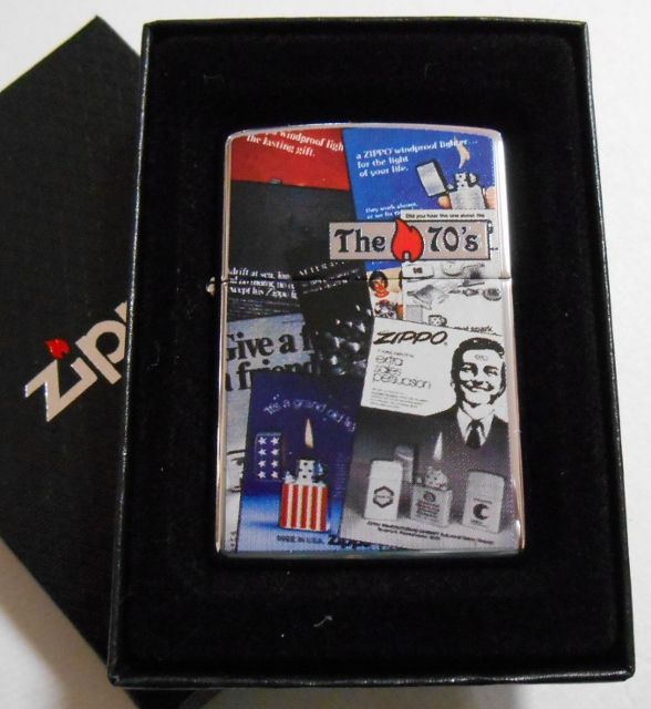 画像: ★１９７０年代 オールド広告デザイン！２００７年 チョイス・コレクション ZIPPO！新品