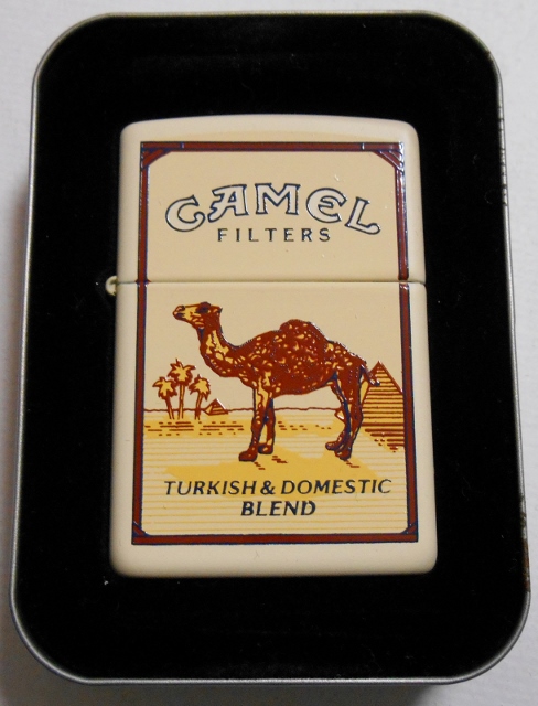 画像: ☆キャメル！CAMEL CLASSIC １９９８年４月 タバコ柄 クリーム ZIPPO！新品