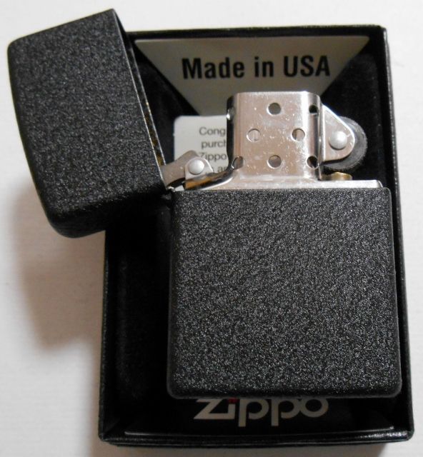公式の ZIPPO ジッポー ブラック クラックル 236 外側ケース ad-naturam.fr