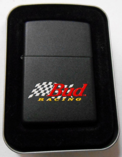 画像1: ★バドワイザー・レーシング！１９９８年 Bud RACING！BLACK USA ZIPPO！新品