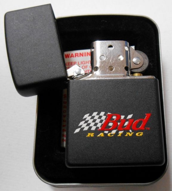 画像: ★バドワイザー・レーシング！１９９８年 Bud RACING！BLACK USA ZIPPO！新品