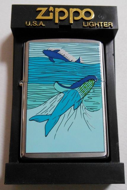 画像: ☆くじら！Ｗｈａｌｅ　２０００年 クジラ・デザイン ＃２００  ＺＩＰＰＯ！新品B