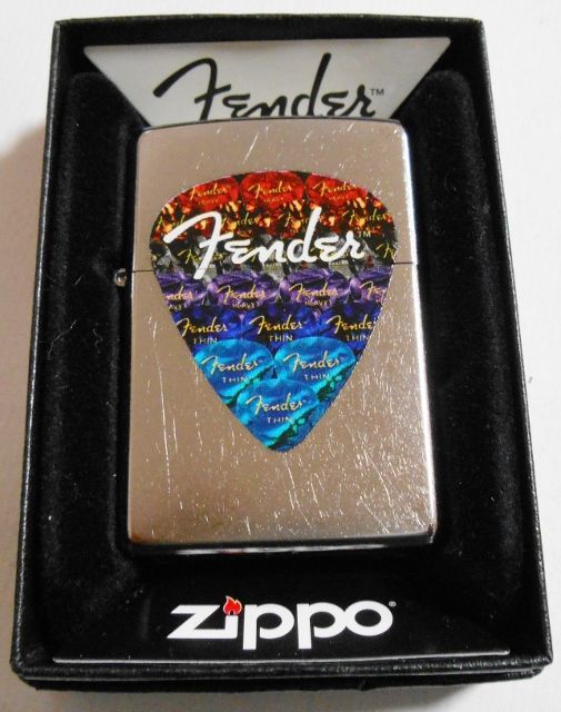 画像1: Fender USA！フェンダー ２０１５年モデル ピックデザイン ZIPPO！新品