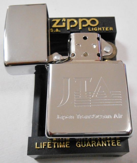 画像: ☆JTA！日本トランスオーシャン航空！１９９６年 JAL沖縄系 旧ロゴマーク ＃２５０ ZIPPO！新品