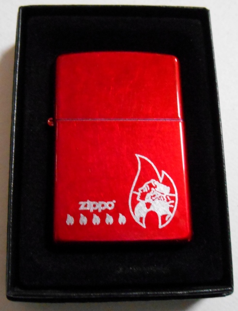 画像1: ☆Windy！ウィンディ 色鮮やかな・・Candy Apple Red ２００６年 Zippo！新品B