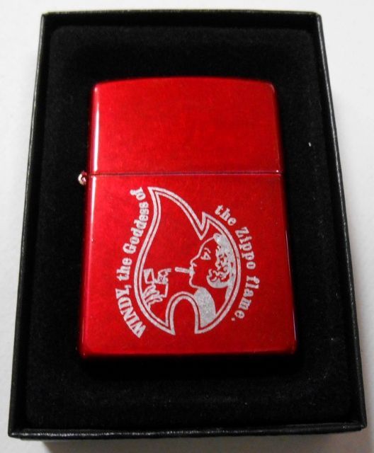 画像1: ☆Windy！ウィンディ 色鮮やかな・・Candy Apple Red ２００６年 Zippo！新品A