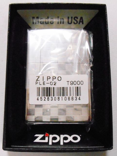 画像: ☆輝く・・プラチナ加工！PLATINUM COATING 両面デザイン ZIPPO！新品B