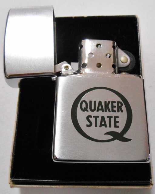 画像: ☆QUAKER STATE！１９８０年製 エンジンオイルの米国クエーカーステート ZIPPO！未使用品