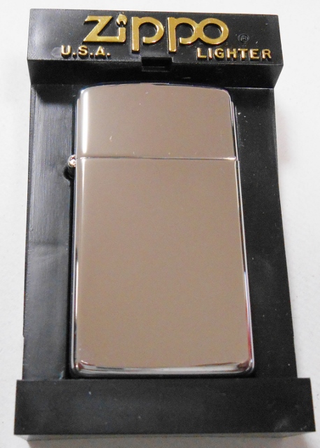 ★カナダ・ジッポー！カナダ工場製 スリム ＳＬＩＭ 鏡面 ２０００・XVI 刻印 ＺＩＰＰＯ！新品