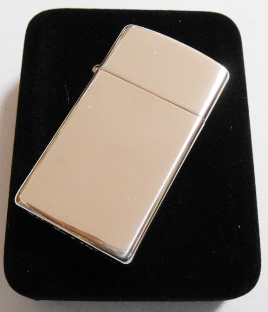 画像: ★銀無垢！スリム！２０１５年 Sterling Silver Slim ＃１５００ ミラー ZIPPO！新品