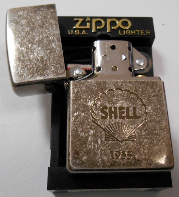 画像: ☆SHELL！昭和シェル石油 １９９９年 オリジナル １９５５ ZIPPO！新品