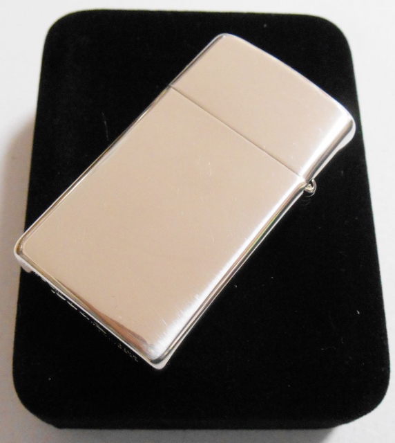 画像: ★銀無垢！スリム！２０１５年 Sterling Silver Slim ＃１５００ ミラー ZIPPO！新品