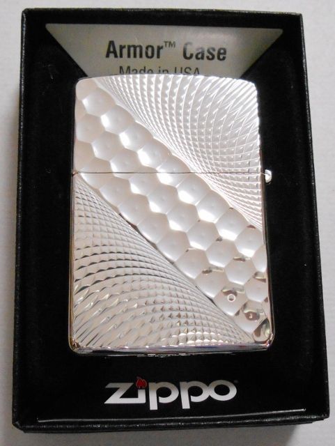 画像: ☆豪華！アーマー 両面深彫りデザイン！シルバー加工 ２０１４年 ＺＩＰＰＯ！新品A