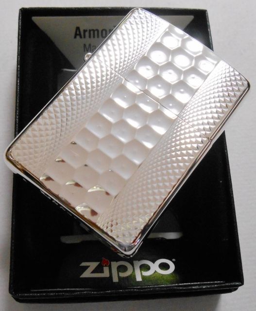 画像: ☆豪華！アーマー 両面深彫りデザイン！シルバー加工 ２０１４年 ＺＩＰＰＯ！新品B