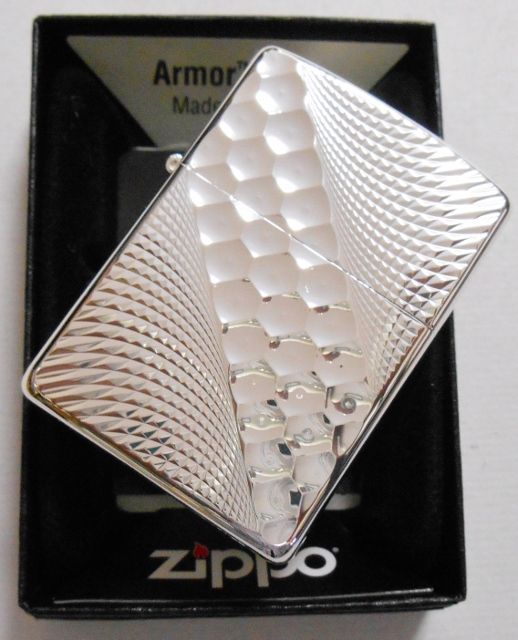 画像: ☆豪華！アーマー 両面深彫りデザイン！シルバー加工 ２０１４年 ＺＩＰＰＯ！新品A