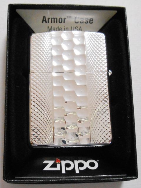 画像: ☆豪華！アーマー 両面深彫りデザイン！シルバー加工 ２０１４年 ＺＩＰＰＯ！新品B