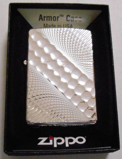 画像: ☆豪華！アーマー 両面深彫りデザイン！シルバー加工 ２０１４年 ＺＩＰＰＯ！新品A