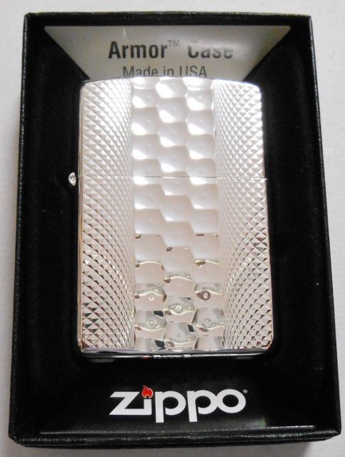 画像: ☆豪華！アーマー 両面深彫りデザイン！シルバー加工 ２０１４年 ＺＩＰＰＯ！新品B