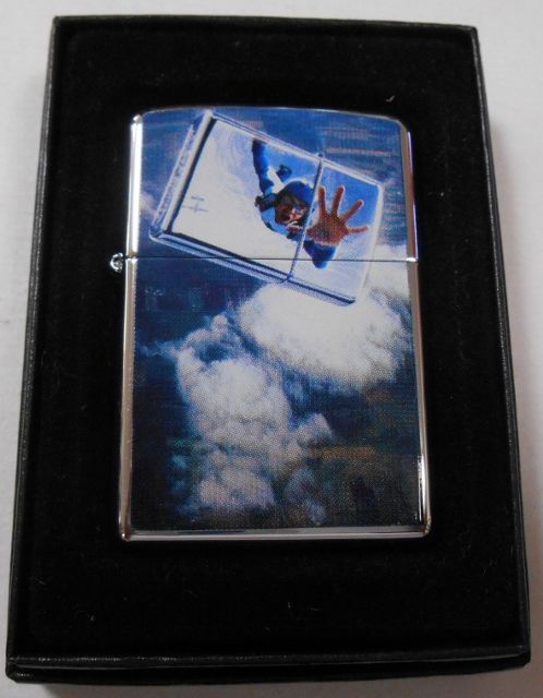 画像1: ★空飛ぶ・・ジッポー！スカイダイビング SKYDIVER ２００７年 USA ZIPPO！新品